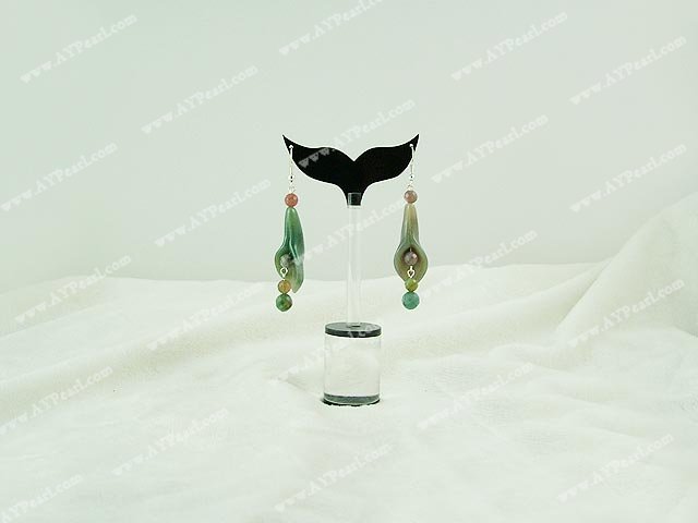 Boucles d'oreilles agate