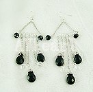 cristal Boucles d'oreilles Pearl