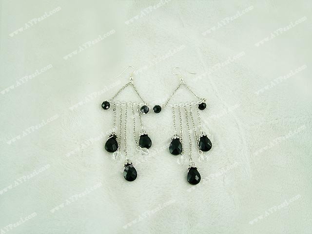 cristal Boucles d'oreilles Pearl