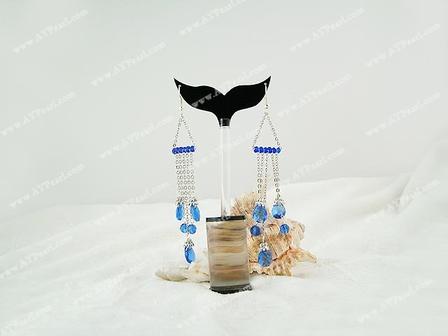 Boucles d'oreilles en cristal de perle