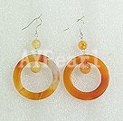 Boucles d'oreilles agate