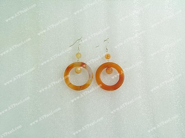 Boucles d'oreilles agate