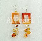 agate earrings