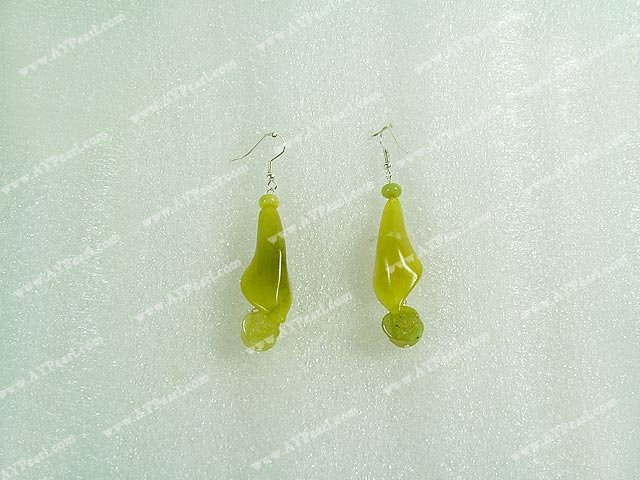 Boucles d'oreilles jade
