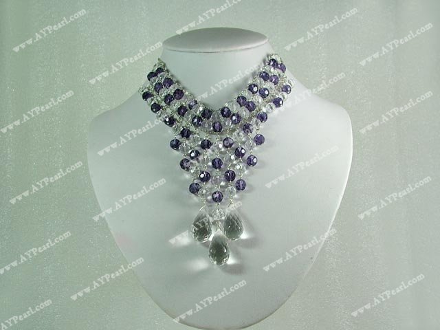crystal necklace
