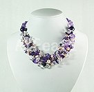 pearl amethyst necklace