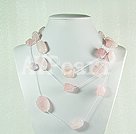 Wholesale rose quartz necklace