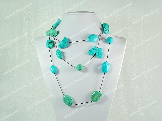 blue turquoise necklace