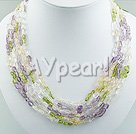 crystal necklace