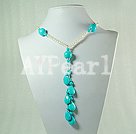 Collier de perles turquoise