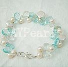 pearl crystal bracelet