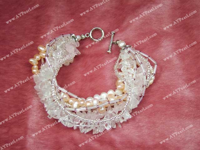 bracelet en perles de couleur