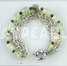 granat pärla armband