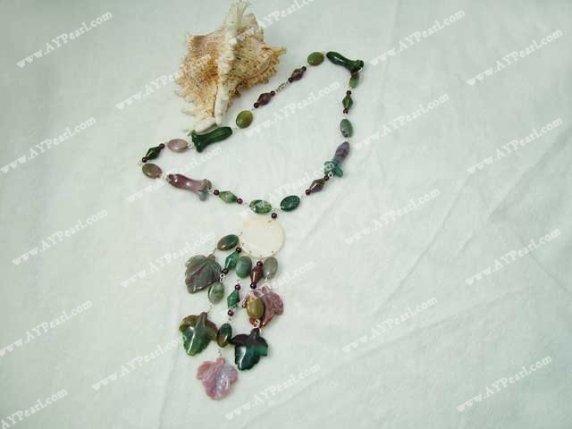 indian agate necklace