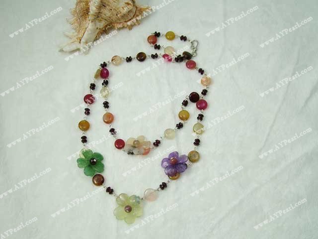 garnet necklace