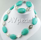 Wholesale Set Jewelry-turquoise set
