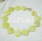 lemon stone necklace