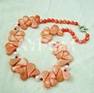 coral necklace