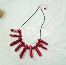 coral necklace
