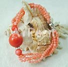 coral bracelet