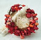 coral bracelet
