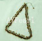 manmade crystal necklace