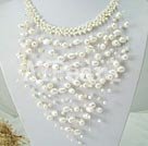 Wholesale natural pearl necklace
