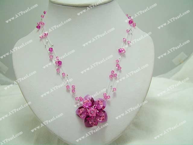 crystal necklace