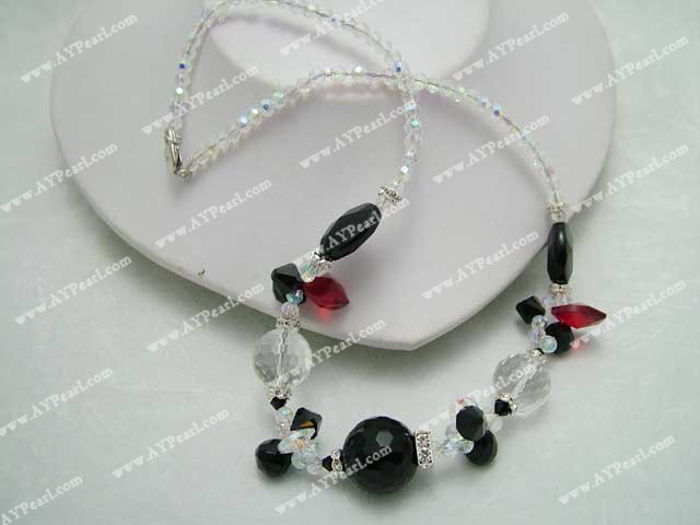 crystal agate necklace