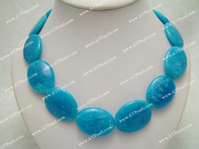 blue stone necklace