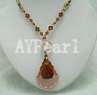 Wholesale Austrian Jewelry-crystal necklace