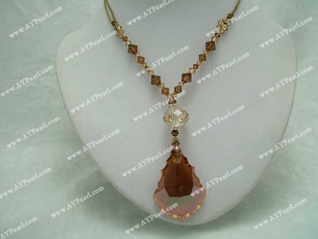 crystal necklace