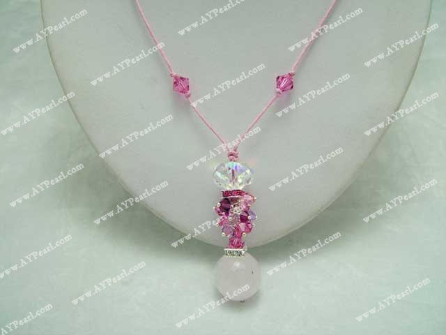 crystal necklace