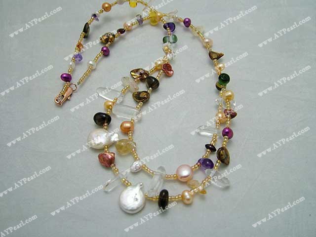 collier en cristal de perle