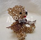 Wholesale Other Jewelry-crystal bear