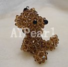 Wholesale Other Jewelry-crystal bear