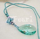 Wholesale crystal pendant necklace