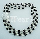 Wholesale pearl agate necklace