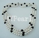 pearl agate necklace