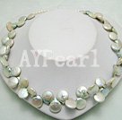 Coin pearl necklace