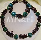 garnet stone set