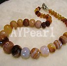 agate necklace
