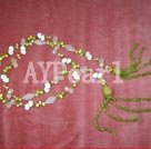 Wholesale Gemstone Necklace-pearl rose quartz necklace