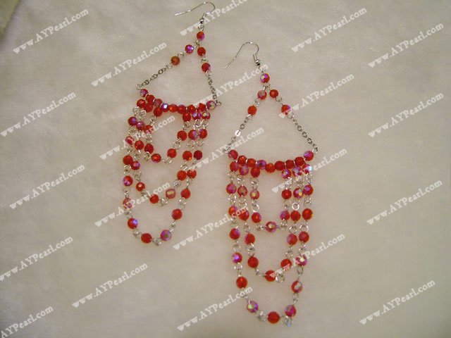 crystal earrings