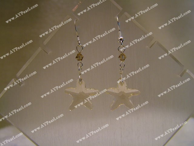 crystal earrings