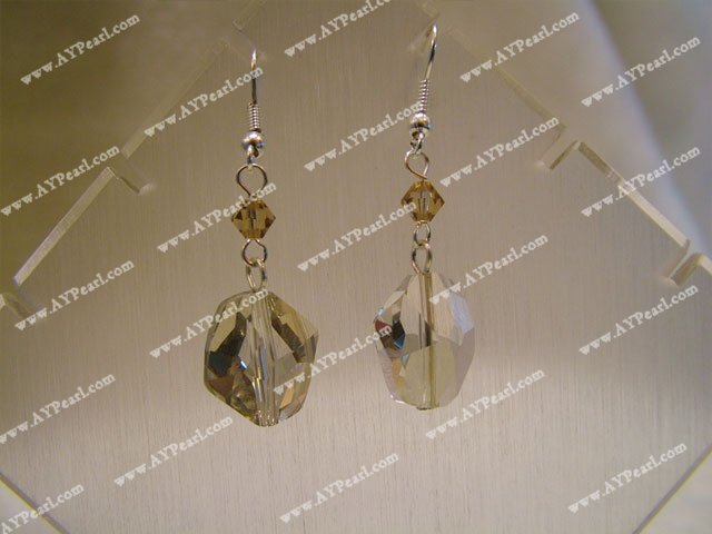 crystal earrings