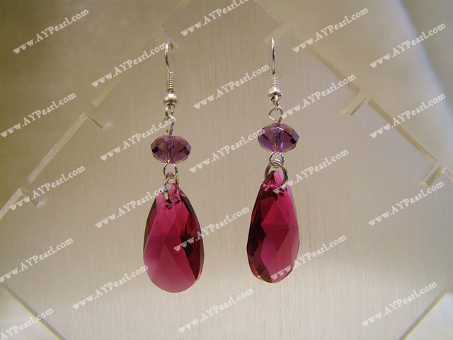 crystal earrings