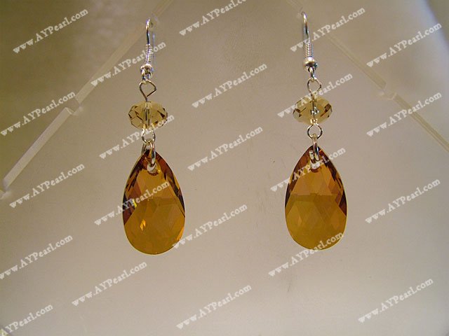 crystal earrings