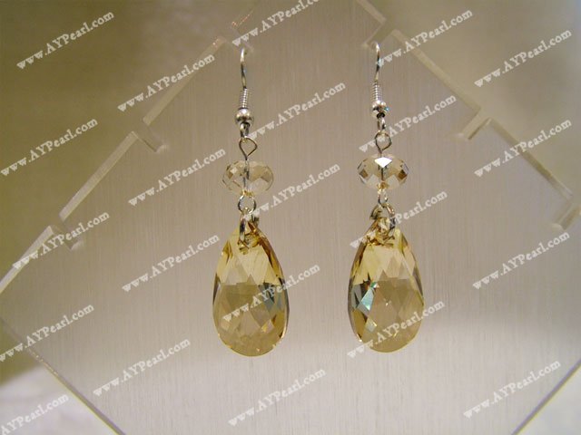 crystal earrings