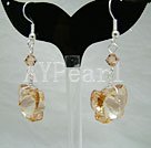 crystal earrings